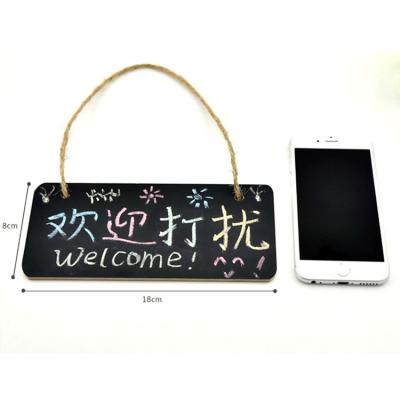 China New product introduction of poplar in china wholesale korean rural style small blackboard for sale