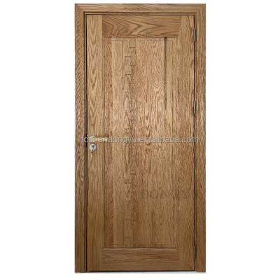 China Estonia Anti Theft Style Interior MDF Wood Prevent Rust Teak Wood Door For Bedroom for sale