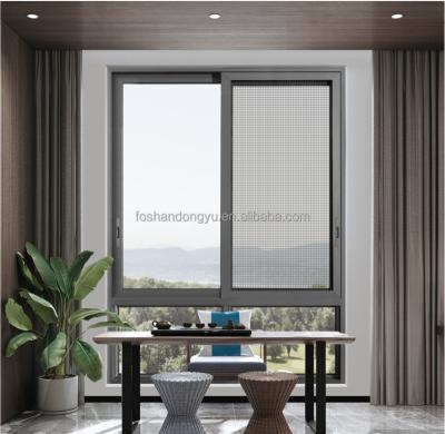 China Magnetic Screen New Products Sound Insulation Aluminum Sliding Windows Easy-Fit Automatic Balcony For Home for sale