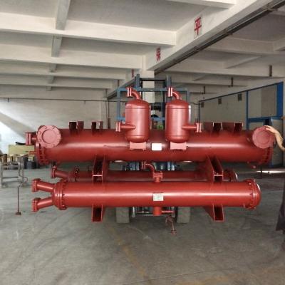 China High quality hotels shell tube heat exchanger with quality cooper tubes expanded in anti-corrosion tubesheet for sale