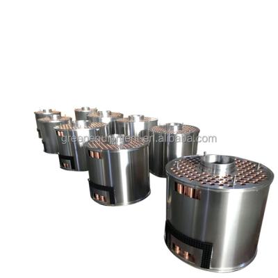 China Ventilation Machine And Electrical Cabinets Cooling Application Tube Fin Heat Exchanger Condenser Inter Stage For Ingersoll Rand Centrifugal Compressor for sale