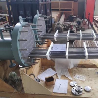 China Hotels Customized Straight Vertical Heat Exchanger Tantalum Bayonet Heater In Chemical Industry for sale