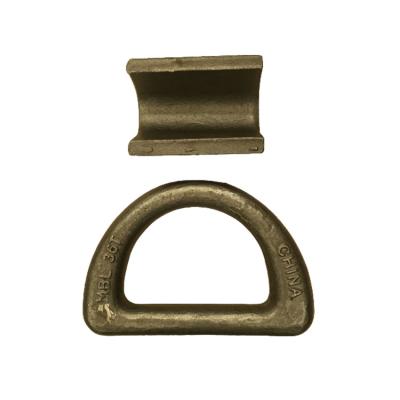 China ALLOY Accessories D Ring Pro-Environment Metal Ring Buckle Hardware D Ring Buckle for sale