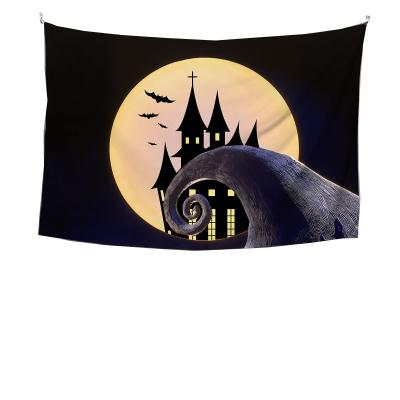 China RSH Tapestry Halloween Tapestry Wall Hanging Bedroom Living Room Dorm Home Decoration Minimalist Halloween for sale