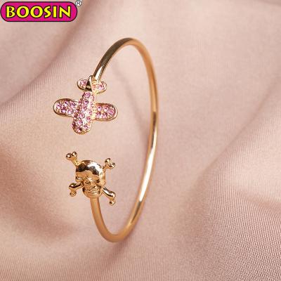 China 2018 Fashionable New Design Gold Bangle Airplane Bangle Changeable Bracelet for sale