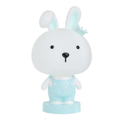 China Factory Supply Modern Cute Rabbit Shape Indoor Touch Control ABS Material Kids Night Lamp for sale