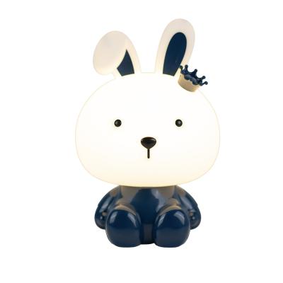 China Cute Rabbit Bunny Breastfeeding Lamp Indoor Cartoon Creative Products Children Led Nursery Bedside Night Light for sale