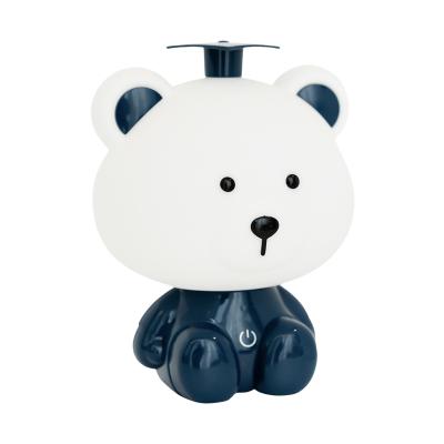 China Cartoon Bear LED Night Light Touch Switch Table Night Light with USB Plug Gifts for Kid/Baby/Children Bedroom Bedside Lamp for sale