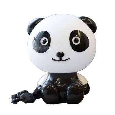 China 3D Baby Night Lights Lamp Nordic Decorative Animal Panda Toys Kids Cute Bedroom Lamp Cartoon Led Desk Lamp for sale