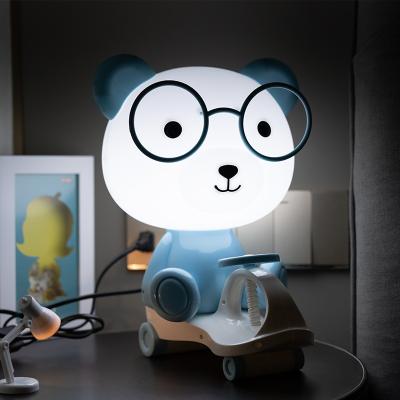 China Lovely Eco-friendly Portable Bear Toddler Night Light Cartoon Baby Nursery Switch Atmosphere LED Lamp Bear Kids Night Light for sale