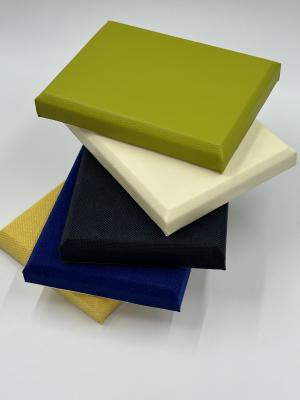 China High Density Fabric Wrapped 25mm Felt Acoustic Sound Absorbing Wall Panels For Cinema for sale