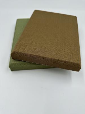 China Customized 1200x600mm Fabric Acoustic Panel Sound Absorption Fire Resistant for sale