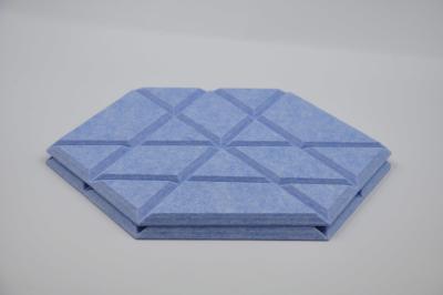 China Customized Acoustic Sound Absorbing Polyester Panels In Residential Applications for sale