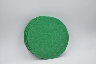 China Felt Polyester Fiber Round Acoustic Panels Sound Absorbing Customized For Auditorium for sale