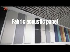 Fabric sound-absorbing board