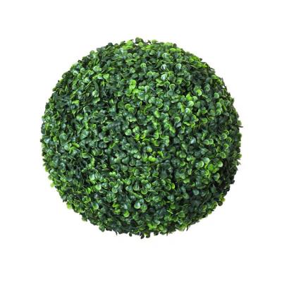 China New Arrival Environmental Friendly Indoor Decoration Hanging High Quality Artificial Green Grass Ball Milan Grass Balls For Home Garden for sale