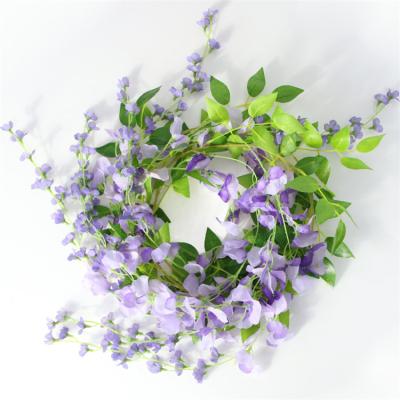 China 2022 Fashional Gift Top Selling Wedding Decor Flower Wisteria, Artificial Wisteria Hanging Flowers for sale