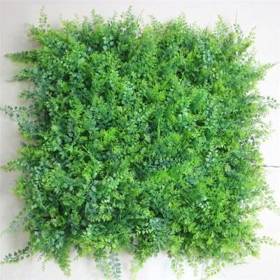 China Factory Environmentally Friendly Professional Artificial Wall Panel Green Anti-UV Outdoor Artificial Wall for sale