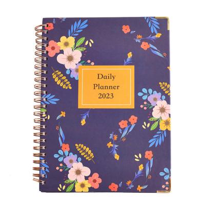 China Spiral Promotional new design Notebooks customable A4 size spiral planner notebook for sale