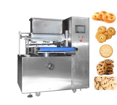 China 400 type stainless steel biscuit machine with many biscuit shape for food shop and factory for sale