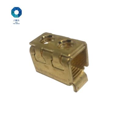 China Copper Binding Brass Terminal Terminal Screws With Terminal Cage for sale