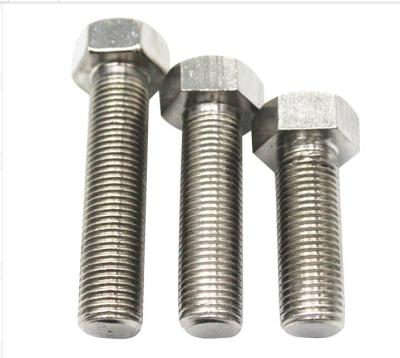 China Factory Best Selling Price Stainless Steel Hexagon Head Bolt for sale