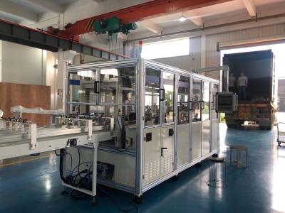 China 7.5KW Convey Belt Facial Tissue Machine , 40 Packs / Min Tissue Paper Production Machine for sale