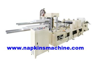 China 2 Layer Laminated Napkin Folding Machine , 2200 Sheets / Min Tissue Folder for sale