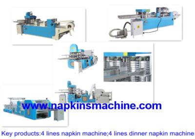 China 380V 50HZ 250 meter / min Embossed Napkin Printing Machine for sale