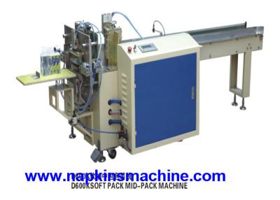 중국 8 Packs / Min 2mm Width Diaper Packaging Machine / Tissue Paper Packaging Machine 판매용