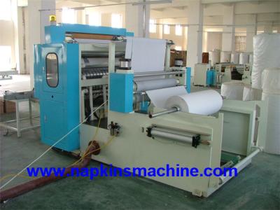 China M Fold PLC Siemens Motor Automatic Towel Folder / Tissue Paper Maker Machine for sale