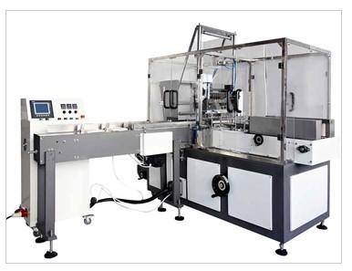 China Sheet Roll Film Facial Tissue Packing Machine With Double Side Heat Sealing Function for sale