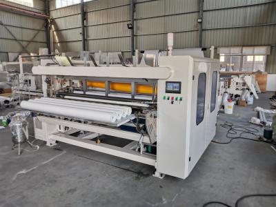 China 200 m / Min 3500mm Width PLC Paper Roll Slitting Machine for sale