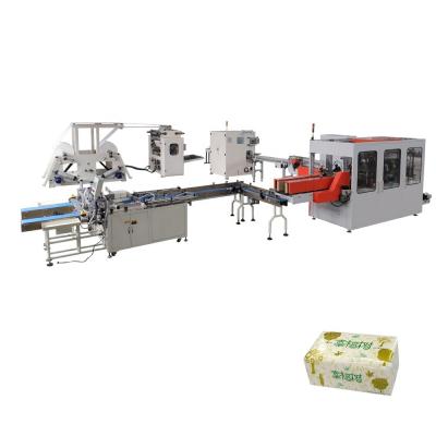 China 25 Bags / Min 200mm Size Tissue Paper Packaging Machine for sale