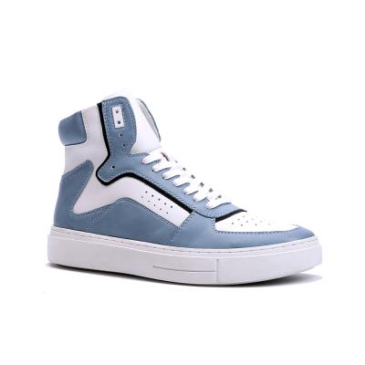 China Custom Fashion Trend Logo Desinger High Top Flat Skateboard Shoes Men Sport Sneaker for sale