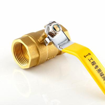 China Hot Selling Brass57-3 LML-2028 Manual Ball Valve Tennis Valve Brass Two Piece Dual Flow Control Valve for sale