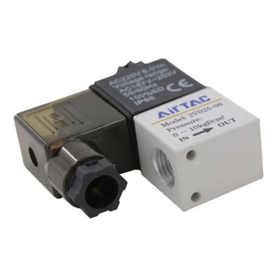 China 2V025 General Modulating Pneumatic Control Solenoid Hydraulic Flow Control Valve for sale