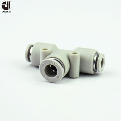 China For Hydraulic Cylinder BENCH 6,8,10,12,14,16 Air Hydraulic T-Type Connector for sale