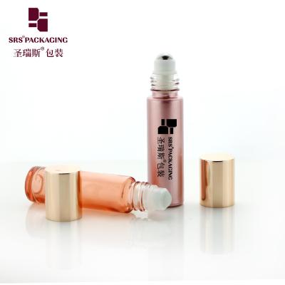 China 10ml Wall Glass Roll On Bottle BLPM Series Cylindrical For Personal Care for sale