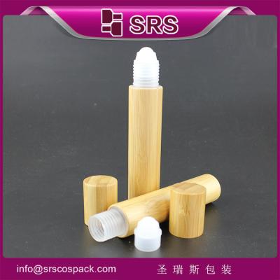 China roller ball bottle made in chian and 15ml bamboo roller ball for sale