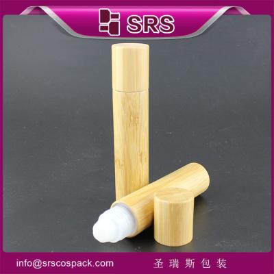 China 20ml empty bamboo bottle roller ball for sale