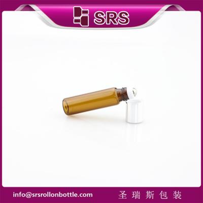 China SRS new product High Quality No Leakage Empty roll on glass bottle à venda