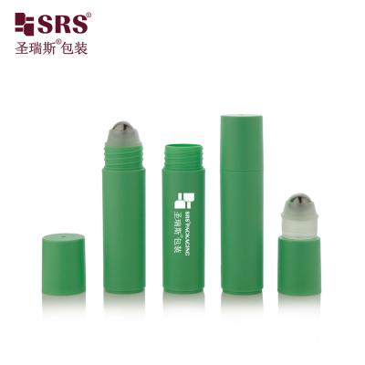 China RPPF-20ML Empty PP PCR Metal Roller Bottle Sea Green Colored For Deodorant à venda