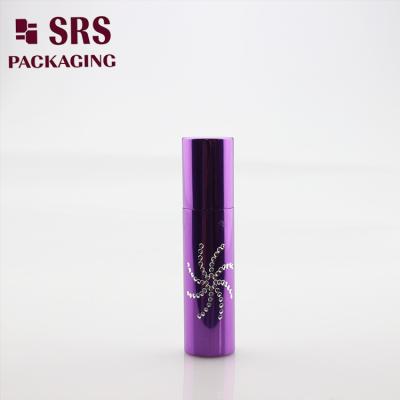 China SRS cosmetic purple color 5ml eye cream aluminum roll on bottle à venda