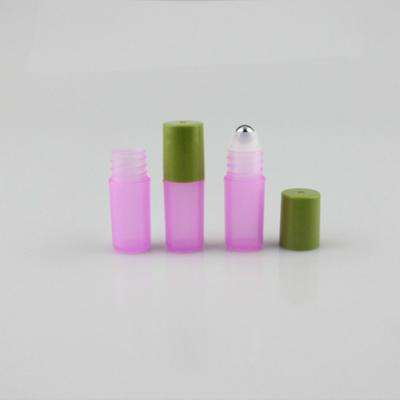 China Certified RPP Series 3ml Roll On Sample Bottle Customizable Color à venda