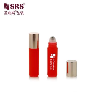 China RPA(S)-2ML Hot Magenta Red Injection Plastic Roller Bottle For Essential Oil for sale