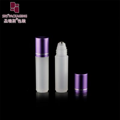 China RPA(S)-2ML Translucent Small Plastic Roller Ball Bottles For Perfume Oil Tester for sale