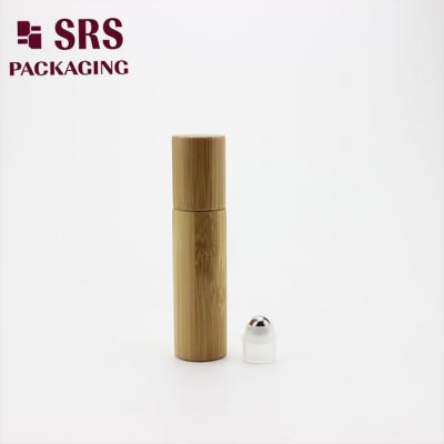 China SRS 10ml Bamboo Roll On Bottle Plastic Perfume Roll On Bottle à venda