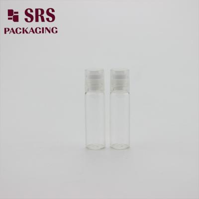 China SRS 5ml clear color wholesale glass roll on bottle with plastic cap à venda