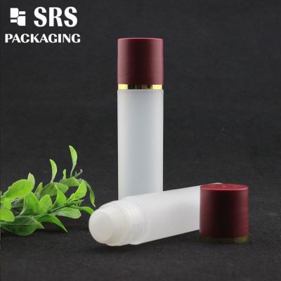 China Customizable 30ml Plastic Roll On Bottle for Sampling Assorted Colors with Leak Proof Design for sale